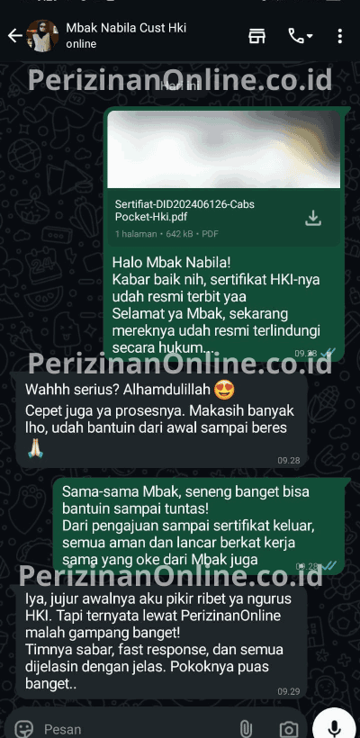 "Konsultasi Gratis untuk Pendaftaran Merek Dagang dan Hak Cipta" "Langkah-Langkah Daftar Merek Dagang Melalui Jasa Resmi HAKI" "Pelayanan Cepat dan Profesional untuk Pendaftaran Merek Dagang" "Legalitas Merek Dagang Bisnis Anda Melalui HAKI Resmi" "Jasa Daftar Merek Online Terpercaya dan Terdaftar DJKI"